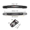 sourcing map Luggage Handle, 197mm Long Strap Grip Replacement for Suitcase Case Black