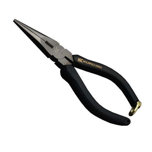 Fujiya 350-150BG Radio Pliers, Black Gold, Cross Knurling