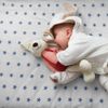 For Your Little One Jersey Fitted Sheet Compatible with Bugaboo Stardust 55x90cm - 2x Lemon