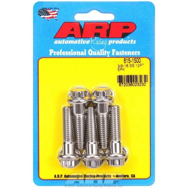 ARP (615-1500) Hex Bolt, Stainless Steel