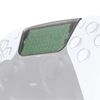 eXtremeRate Replacement Touchpad Shell for ps5 Controller BDM-010 020 030 040 050, Custom Touch Pad Cover w/Tools Compatible with ps5 Controller - Clear Black