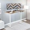 VIVO Reclaimed Wood 63" x 32" Table Top for Adjustable Standing Desk Frames
