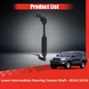 LOWER INTERMEDIATE STEERING COLUMN SHAFT FITS TOYOTA 4RUNNER FJ Cruiser