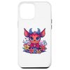 iPhone 15 Pro Max Cute Devil With Flowers I Kids Devil Case