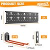 Garden Tool Organizer Wall Mount, Garage Folding Chair Storage Rack, Tools Rack 