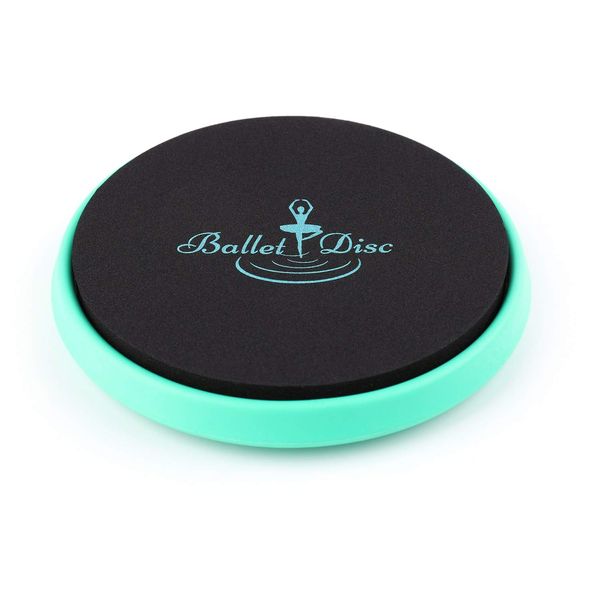 Pro Ballet Turning Disc for Dancers - Balance Turn Board for Dance, Gymnastics and Figure Skating, Spinning Boards Pirouette Training Equipment for Ice Skaters, Gymnasts and Cheerleaders (Green)