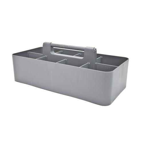 Enjoy Organizer -Large Carry Caddy Bin Basket Portable Office Desk Storage DIY- MADE IN USA (Orion Gray)