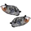 Halogen Headlight Assembly Left and Right Set For 2007-2012 Mitsubishi Eclipse