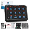 12 Gang Switch Panel Led Light Bar Relay System ON-OFF Switch 12/24v Circuit Box