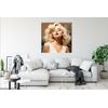Marilyn Monroe Framed Canvas Wall Art 16" x 16"