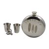 Surf's Up Flask Gift Set - Beach Flask Gift Set Engraved with Decorative Surfboards
