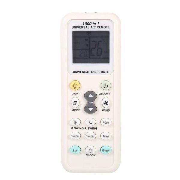 Goshyda Air Conditioner Remote Control K-1028E Portable Universal Intelligent Replacement Air Conditioner Remote Control