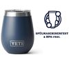 YETI Rambler Weinbecher, Navy, 10 oz (296 ml)