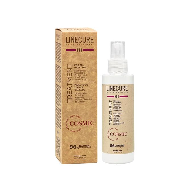 Hipertin - COSMIC Leave-in Veganes Linecure Behandlungsspray ohne Silikone, ohne Sulfate, ohne Parabene für alle Haartypen - 150ml