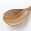 MUJI 83913236 Acacia Serving Spoon, Small