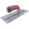 Marshalltown 701SD V-Notched Trowel - Durasoft Handle, Silver