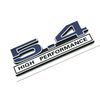 2pcs 5.4 High Performance Engine Emblems Badge 3D Decals Stickers Cars Trucks (Blue)