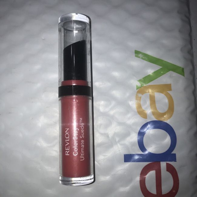 REVLON ColorStay Ultimate Suede Lipstick 095 FINALE unsealed NWOB Flaw