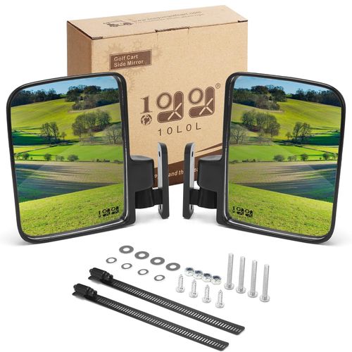 Universal Golf Cart Side Mirror Roof Mount