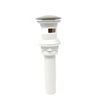 Bathroom Sink Push Pop Up 1 1/4" Chrome ABS [2851]