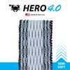 ECD Lacrosse Hero 4.0 Mesh (Black Storm Striker Semi-Soft)