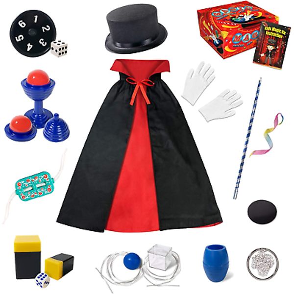 Magic Kit for Kids Magic Tricks Games Toy for Girls & Boys Magician