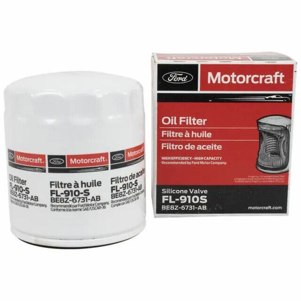 Genuine Motorcraft Engine Oil Filter  FL-910S