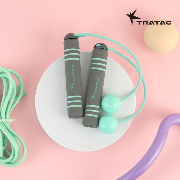 Tratac Diet Skipping Rope 2 in 1 Wired/Wireless Combination 2color Choose 1, Mint