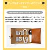drip Apple Organizer (Brown) MacBook Accessories Pouch Small Storage Convenient Goods Cable Leather Leather