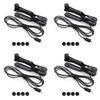 (Head + Clip) x 4, Automatic Tapping Machine Accessories, Micro USB Port, X2pro/G20/G30, Auto Clicker Compatible