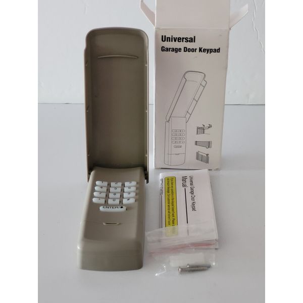 New In Box Universal Garage Door Keypad Wireless Keyless Entry Do-it-yourself