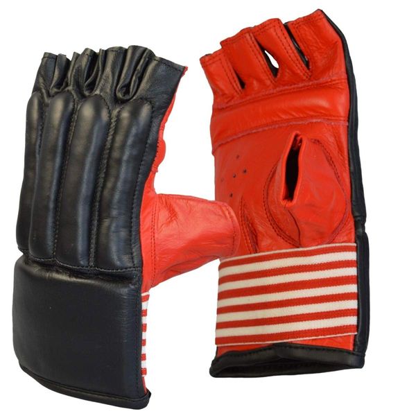PHOENIX Leather Open Finger Sandbag Gloves