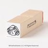 [0.6 inch (15 mm) square] Maron-chan *Face Only*Rubber Stamp *R074