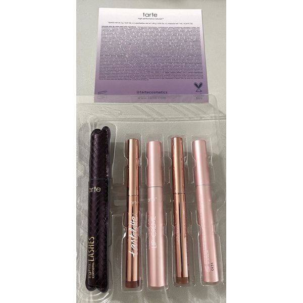 tarte 30 Seconds to Stunning Lip & Eye 5-Pc Kit Brand New