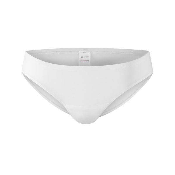 PROTECHDRY Washable Urinary Incontinence Bikini Underwear for Women with Front Absorbent Area (White, X-Large)