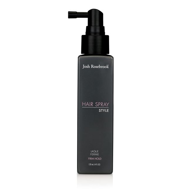 Josh Rosebrook Hair Spray Firm hold Hair Spray to control any hair style while encouraging strong hair growth. - 120mL - 4oz