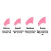 Purrdy Paws 40 Pack Soft Nail Caps for Cat Claws Soft Pink Medium