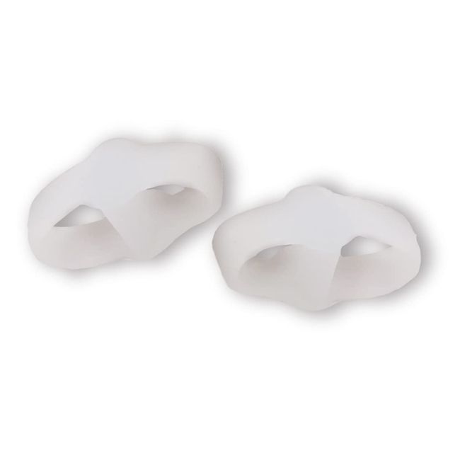 Honyarado Pinky Finger Stress Reducing & Protective Cover, Bunions, Support, Washable, Foot Trouble, White, Size: Approx. W 6.1 x D 3.9 x H 0.8 inches (15.5 x 10 x 2 cm)