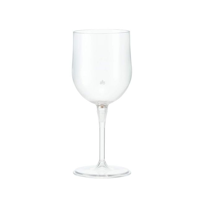 LOGOS 81285180 Unbreakable Wine Glass with Portable Case, Transparent