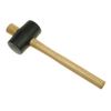 Faithfull FAIRMB214 Rubber Mallet - Black 57mm