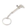 DDP Caliper Movable Ruler Metal Vernier Key Chain Ring Keychain New