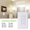 BN-LINK Countdown Digital In-wall Timer Switch w/Push Button 5-10-20-30-45-60min
