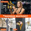 HPYGN Exercise Handles, D Handle Cable Attachment, Grip Attachments for Cable Machine Pulleys, Resistance Bands Strength Trainers, Pull Down Exercise Accessories, Home Gym Exercise Machine Attachments