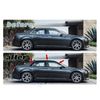 Matte Black Side Window Chrome Delete Overlay For Chrysler 300 2011-23 Pre-cut