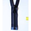 Colour: Plastic Black Zip Separable 8 mm Width Staple Motorcycle Jacket, 60 cm