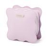 Francfranc Wave Shape Stand Pouch Small Light Purple Makeup Pouch Trinket Case, light purple
