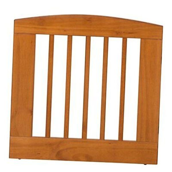 BarkWood Pets Freestanding Wood Pet Gate Extension Panel, 24" x 24" H Chestnut