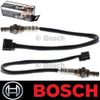 Oxygen Sensor Downstream Genuine Bosch for 2012-2014 NISSAN QUEST V6-3.5L Engine