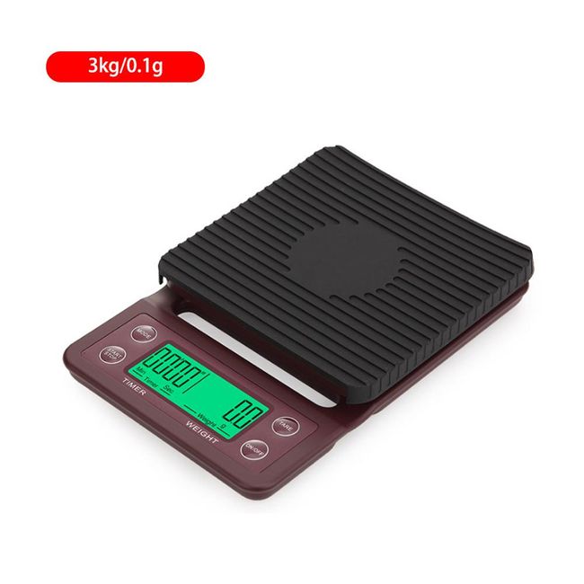 Yieryi 3kg 0.1g 5kg 0.1g Drip Coffee Scale for Coffee Balance