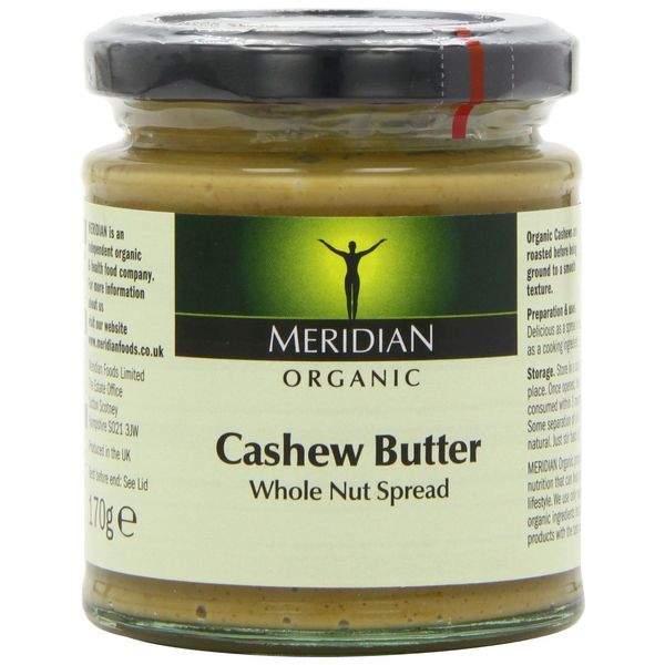 Meridian Cashew Butter Smooth Organic 1 X 170G